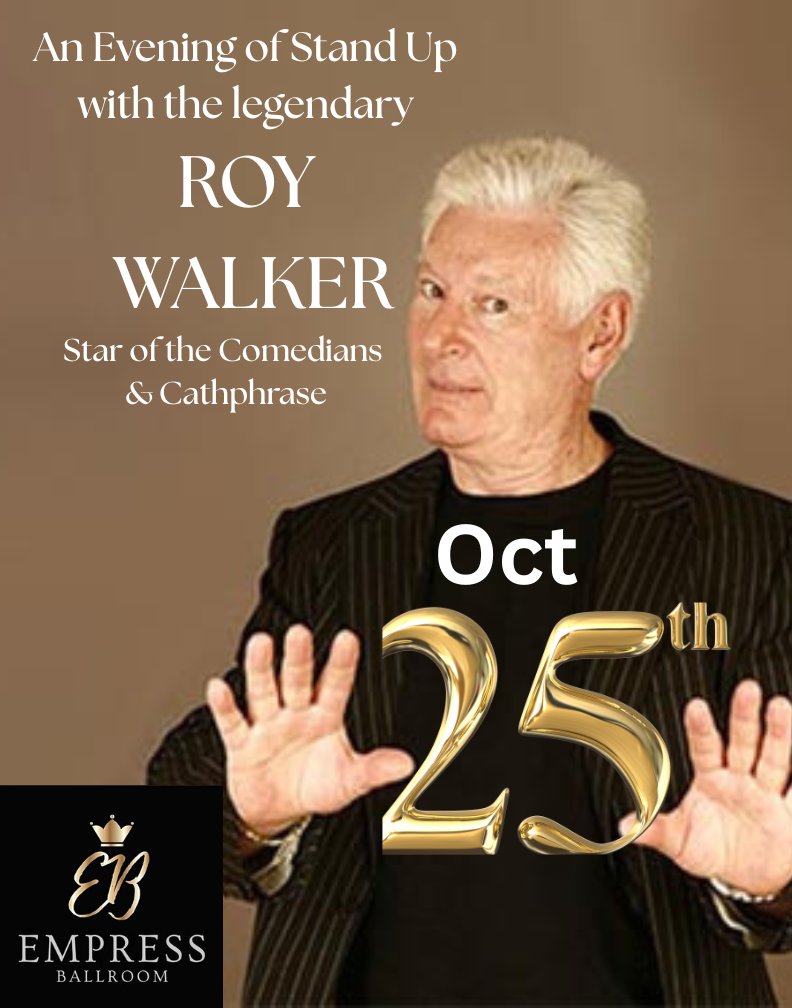An evening of stand up with Roy Walker Poster
